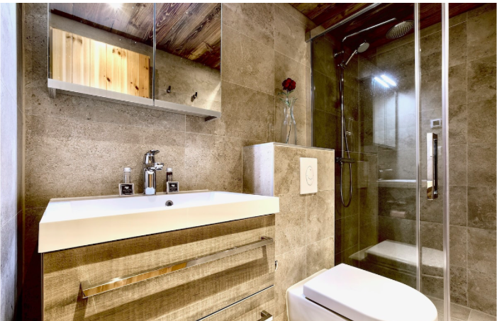 La Tzoumaz chalet Bathroom