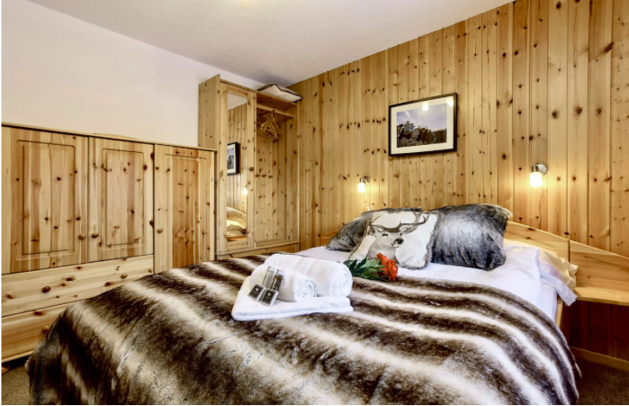 La Tzoumaz chalet Bedroom 2